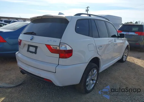 2007 BMW X3 3.0Si from USA, damaged, VIN WBXPC93427WF28659